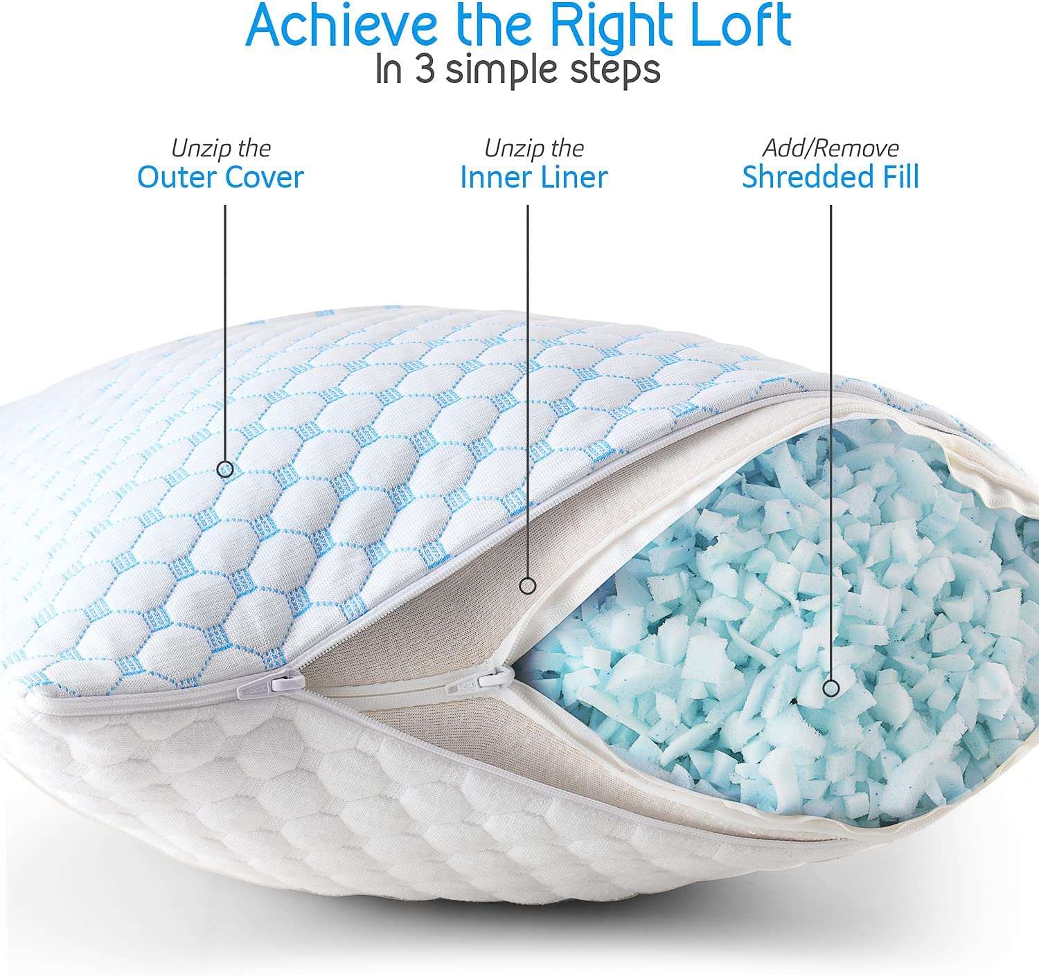 Premium Cooling Bed Pillow