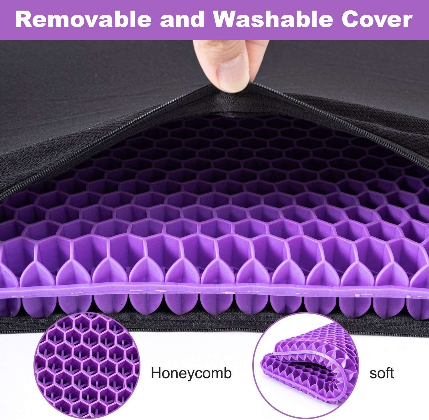 Premium Gel Seat Pad Cushion