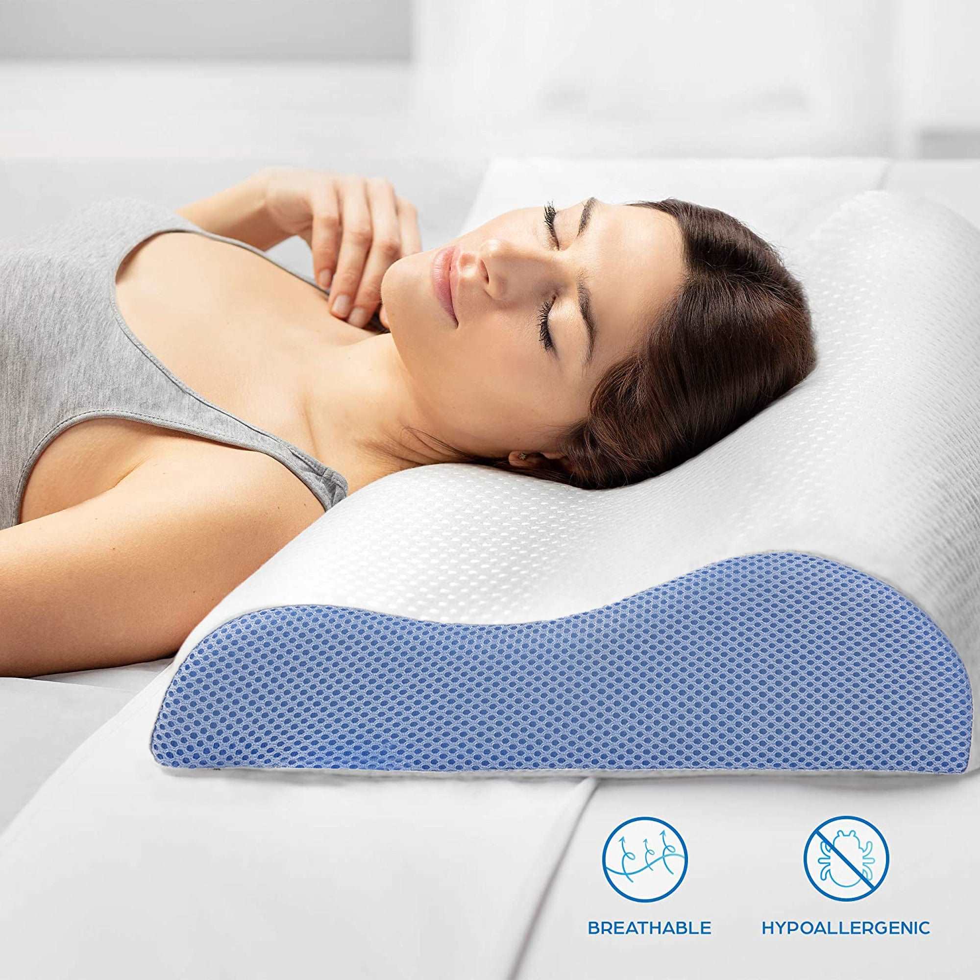memory foam contour pillow