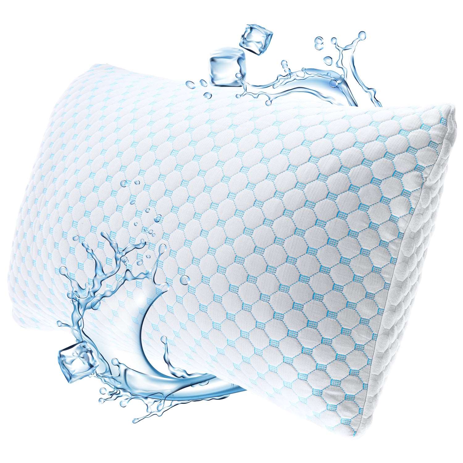 Cooling Gel Bed Pillows for Queen Size - Set of 2 - France
