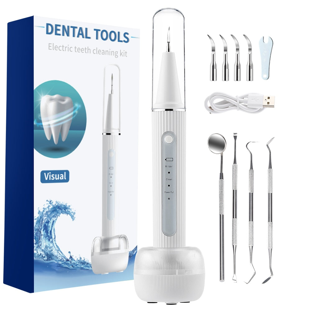 electric teeth cleaning kit